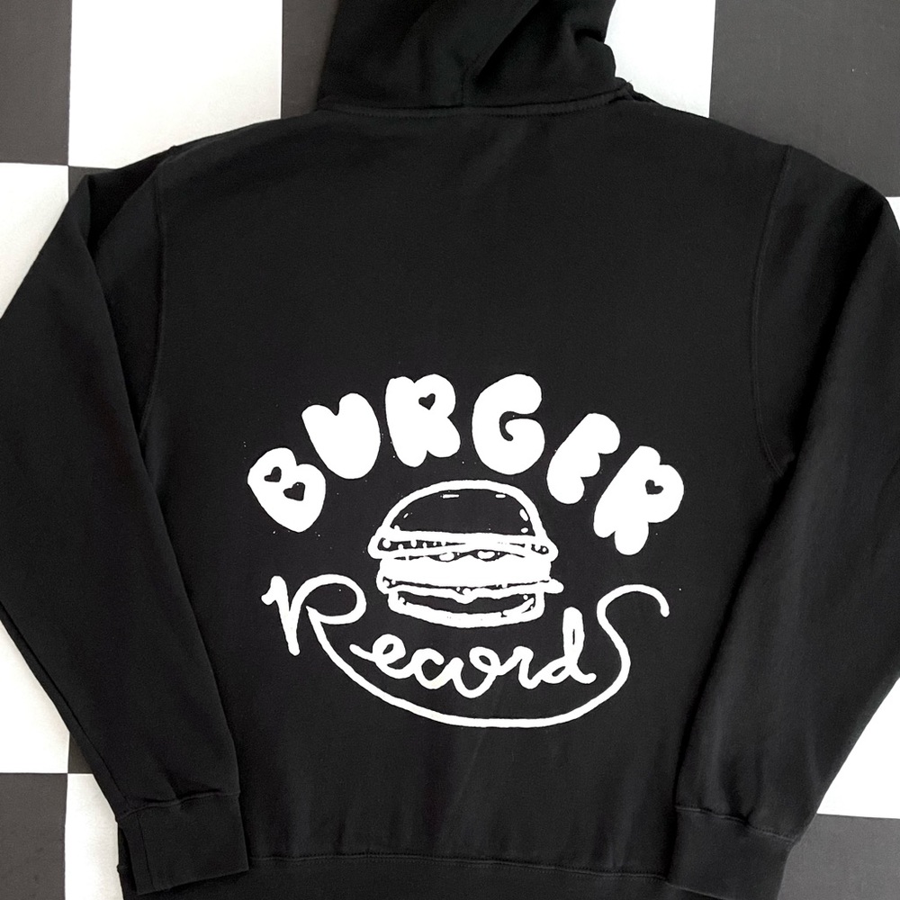 COPY - NWT Burger Records Full Zip Up Hoodie (S)